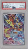 Zeraora from the 2024 Pokemon SV set graded by PSA and given an overall grade of 10.