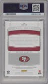 Deebo Samuel from the 2019 Panini National Treasures set graded by PSA and given an overall grade of 9.
