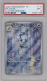 Poliwhirl from the 2023 Pokemon SV set graded by PSA and given an overall grade of 9.