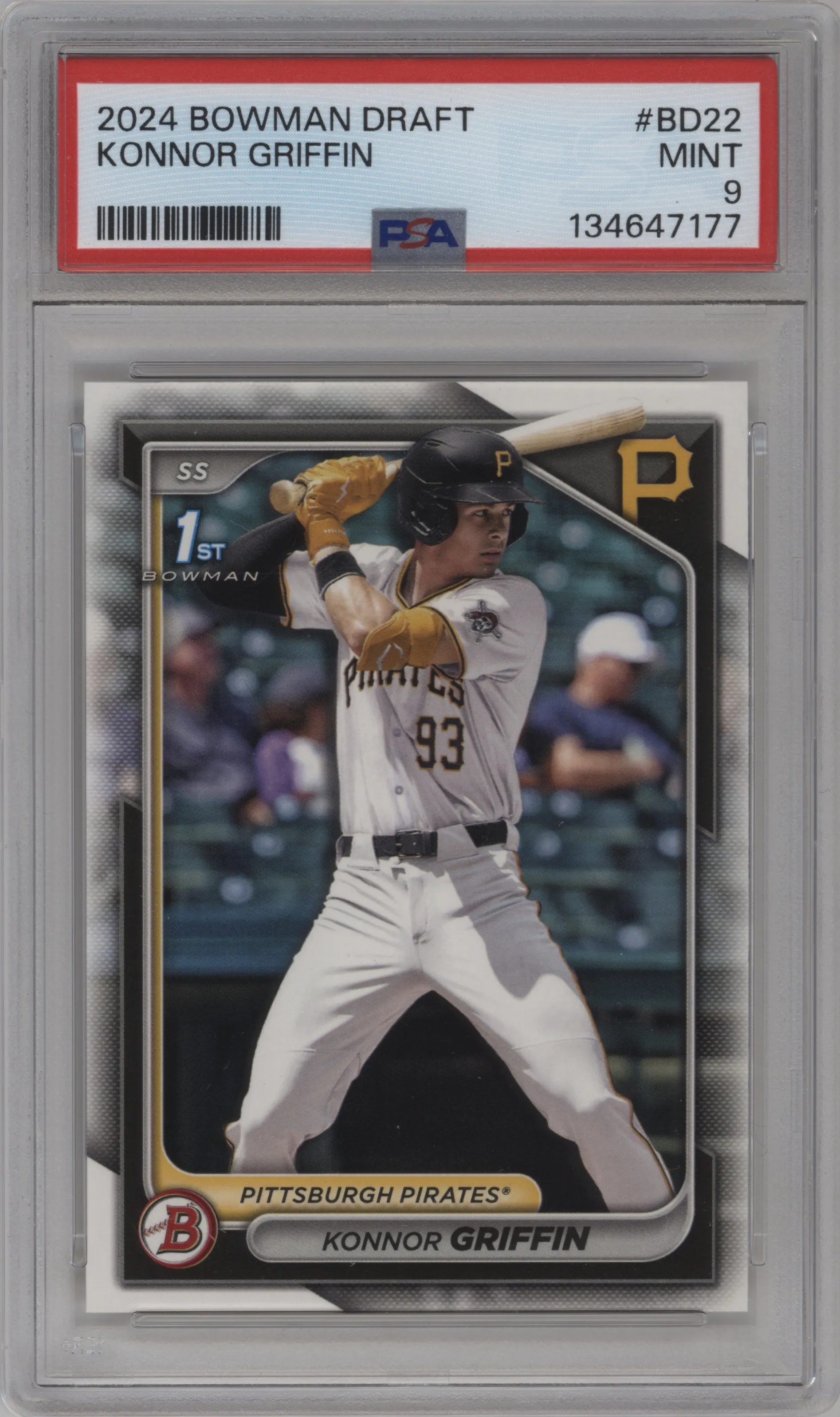 2024 Bowman Draft Konnor Griffin PSA 9