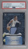 GG Jackson II from the 2023-24 Panini Obsidian set featuring a Electric Etch Blue  parallel graded by PSA and given an overall grade of 9.