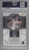 GG Jackson II from the 2023-24 Panini Obsidian set featuring a Electric Etch Blue  parallel graded by PSA and given an overall grade of 9.