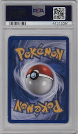 Umbreon from the 2003 Pokemon E-CARD set graded by PSA and given an overall grade of 10.