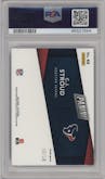 C.J. Stroud from the 2023 Panini The National VIP set graded by PSA and given an overall grade of 9.