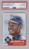 Ken Griffey Jr. from the Ultimate Topps Living Set   set graded by PSA and given an overall grade of 10.