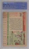 Harry Agganis from the 1955 Topps set graded by PSA and given an overall grade of 6.