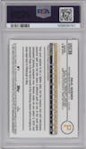 Paul Skenes from the 2024 Topps Chrome Update set graded by PSA and given an overall grade of 9.