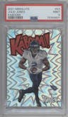 Julio Jones from the 2021 Panini Absolute set graded by PSA and given an overall grade of 9.