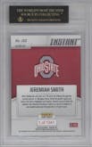 Jeremiah Smith from the 2024 Panini Instant NIL set graded by Beckett and given an overall grade of 10.