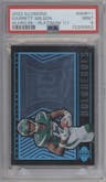 Garrett Wilson from the 2022 Panini Illusions set featuring a Platinum parallel graded by PSA and given an overall grade of 9.