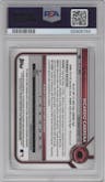 Ricardo Cabrera from the 2022 Bowman Chrome set graded by PSA and given an overall grade of 10.