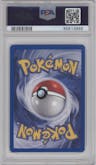 Blaine's Moltres from the 2000 Pokemon GH set graded by PSA and given an overall grade of 8.