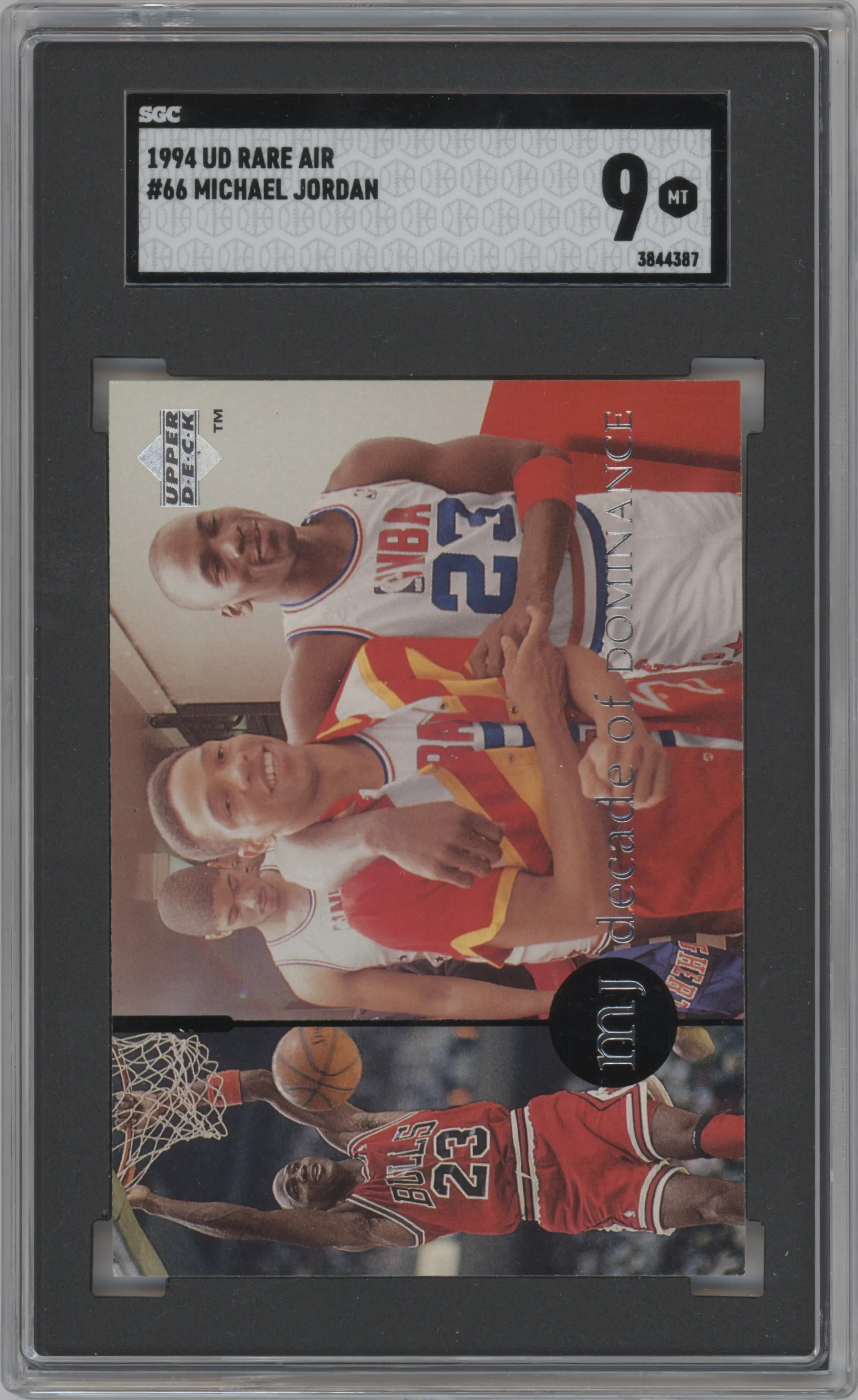 1994 Upper Deck Jordan Rare Air Michael Jordan #66 SGC 9