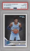 Ja Morant from the 2019-20 Panini Donruss set graded by PSA and given an overall grade of 10.
