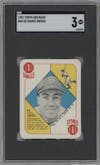Duke Snider from the 1951 Topps Red Backs set featuring a Single Panel parallel graded by SGC and given an overall grade of 3.