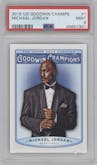 Michael Jordan from the 2019 UD Goodwin Champions set graded by PSA and given an overall grade of 9.