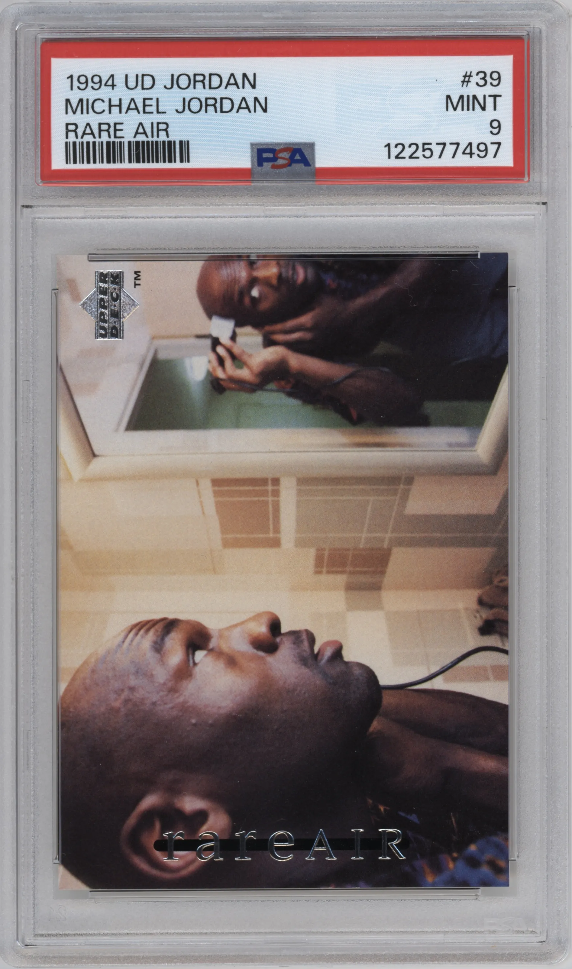 1994 Upper Deck Jordan Rare Air Michael Jordan PSA 9