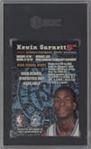 Kevin Garnett from the 1995-96 Topps Stadium Club set graded by SGC and given an overall grade of 9.5.