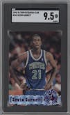 Kevin Garnett from the 1995-96 Topps Stadium Club set graded by SGC and given an overall grade of 9.5.