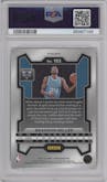 Brandon Miller from the 2023-24 Panini Prizm set featuring a Pink Ice parallel graded by PSA and given an overall grade of 10.