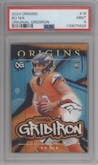 Bo Nix from the 2024 Panini Origins set graded by PSA and given an overall grade of 9.