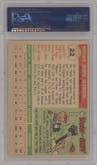 Bill Skowron from the 1955 Topps set graded by PSA and given an overall grade of 5.