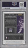 Tyrese Haliburton from the 2020-21 Panini One and One set graded by PSA and given an overall grade of 10.
