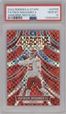 Patrick Mahomes II from the 2024 Panini Rookies & Stars set featuring a Red Plaid parallel graded by PSA and given an overall grade of 10.