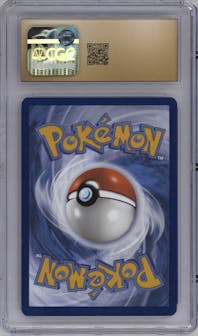 Magneton from the 2024 Pokemon SV set featuring a Surging Sparks Pokemon Center Elite Trainer boxes parallel graded by CSG and given an overall grade of 10.