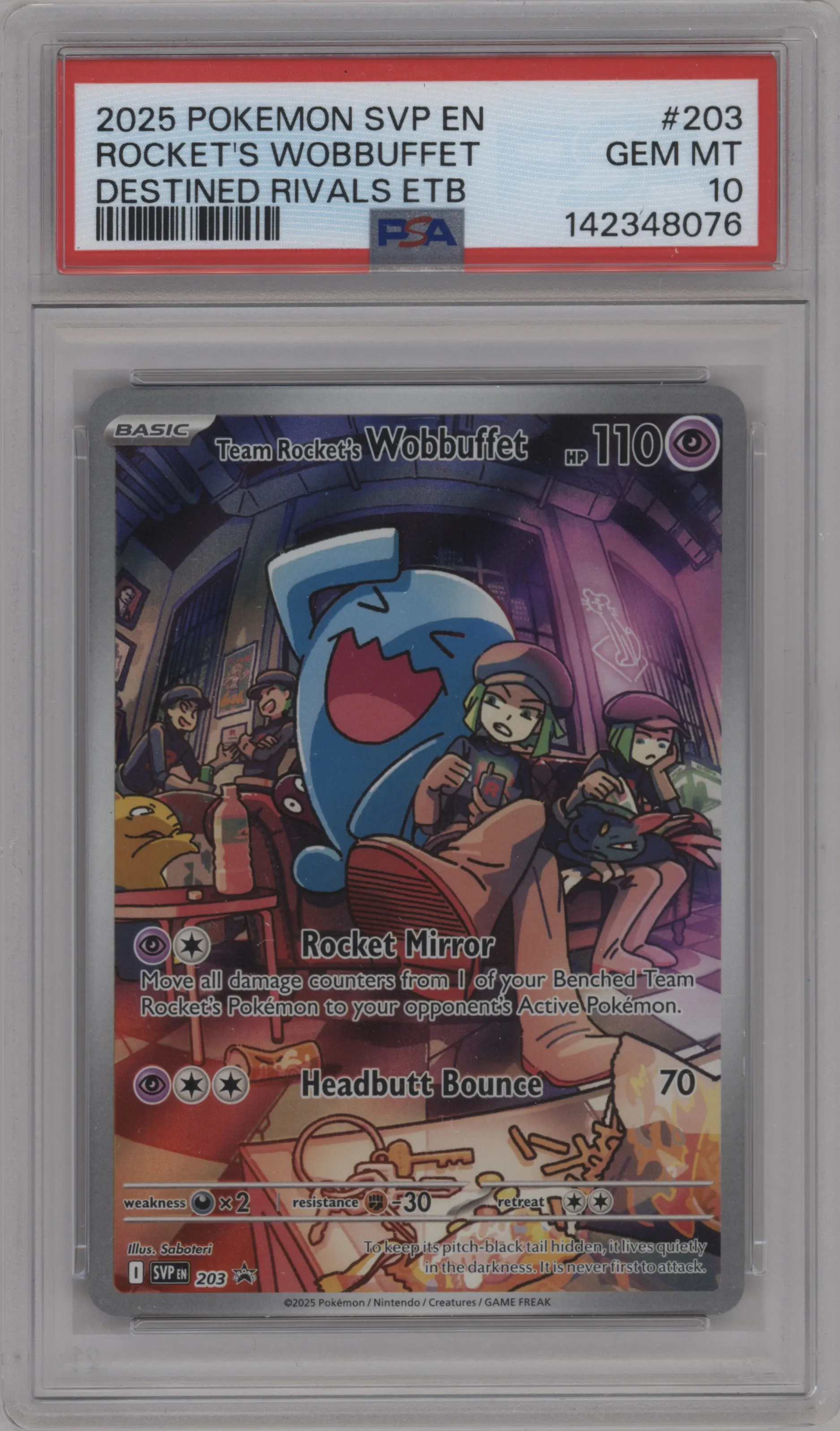 Team Rocket's Wobbuffet