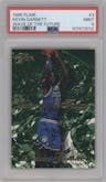 Kevin Garnett from the 1995-96 Flair set graded by PSA and given an overall grade of 9.