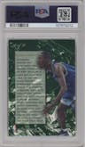 Kevin Garnett from the 1995-96 Flair set graded by PSA and given an overall grade of 9.