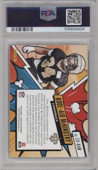 Kool-Aid McKinstry from the 2024 Panini Absolute set graded by PSA and given an overall grade of 10.