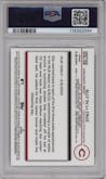 Elly De La Cruz from the 2024 Topps Chrome Update set featuring a X-Fractor parallel graded by PSA and given an overall grade of 9.