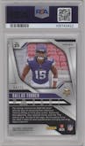 Dallas Turner from the 2024 Panini Prizm set featuring a Choice Cherry Blossom Prizm parallel graded by PSA and given an overall grade of 9.