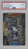 Aidan O'Connell from the 2023 Panini Select set featuring a Tie-Dye Prizm parallel graded by PSA and given an overall grade of 10.
