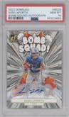 Sam LaPorta from the 2023 Panini Donruss set graded by PSA and given an overall grade of 10.