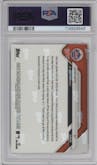 Juan Soto from the 2025 Topps Now set graded by PSA and given an overall grade of 10.