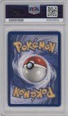 Ditto from the 1999 Pokemon set graded by PSA and given an overall grade of 7.