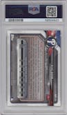 Alec Bohm from the 2018 Bowman Draft set graded by PSA and given an overall grade of 9.