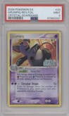 Grumpig  from the 2006 Pokemon EX set graded by PSA and given an overall grade of 9.