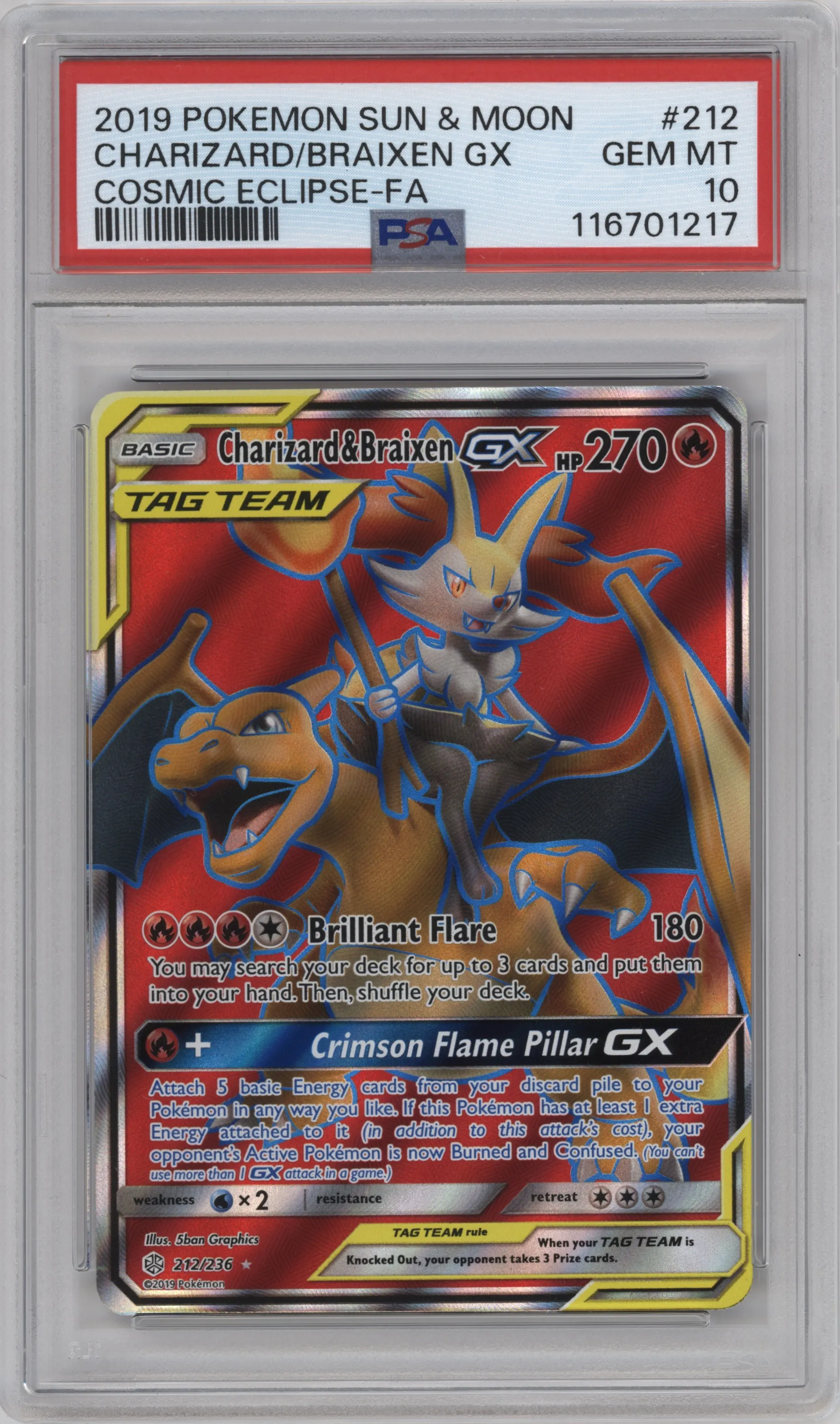 Charizard/Braixen GX
