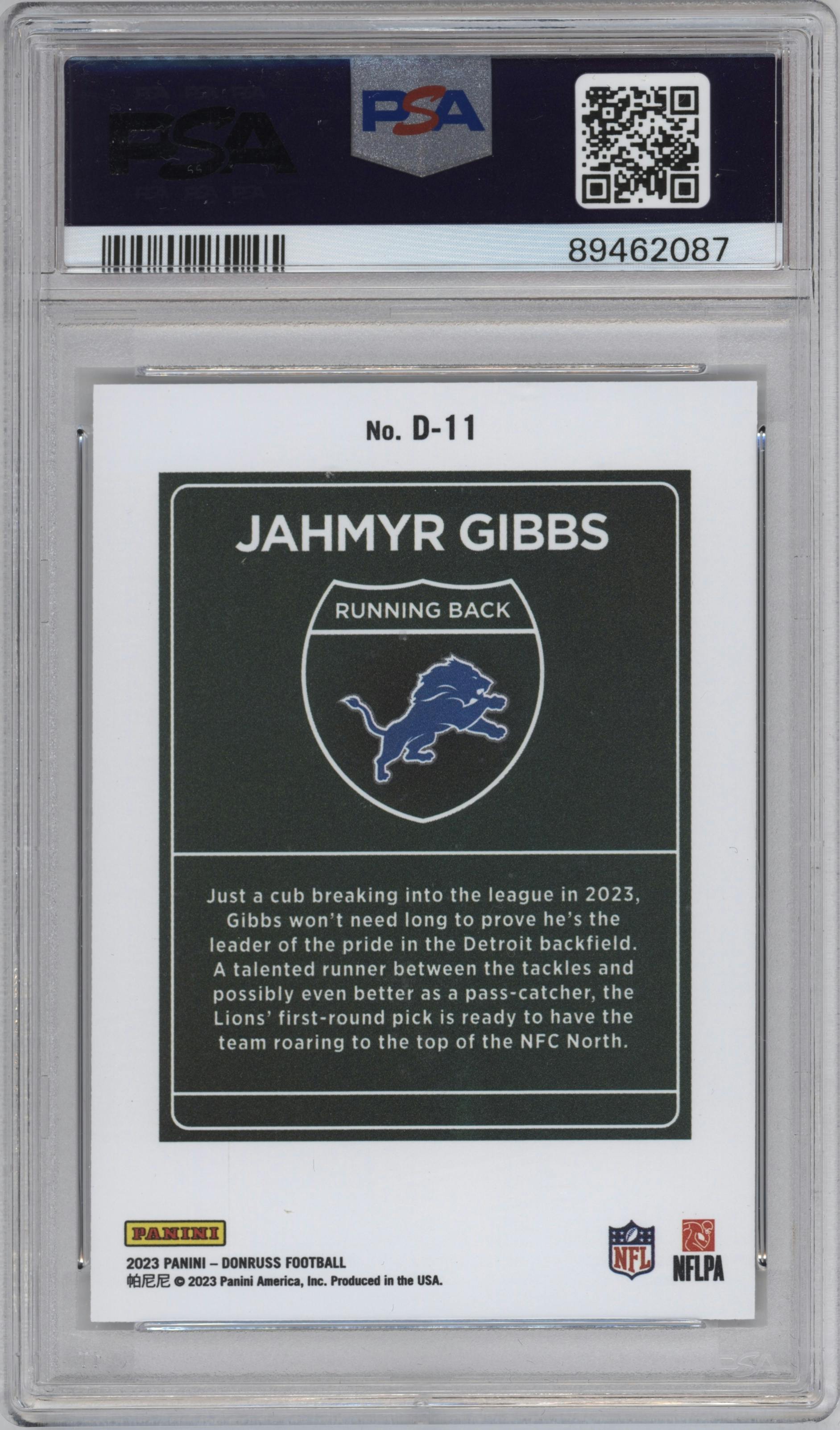 Jahmyr Gibbs