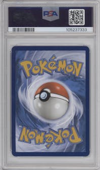 Charizard ex from the 2023 Pokemon SV set graded by PSA and given an overall grade of 10.