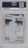 Joe Burrow from the 2020 Panini Chronicles set graded by PSA and given an overall grade of 9.