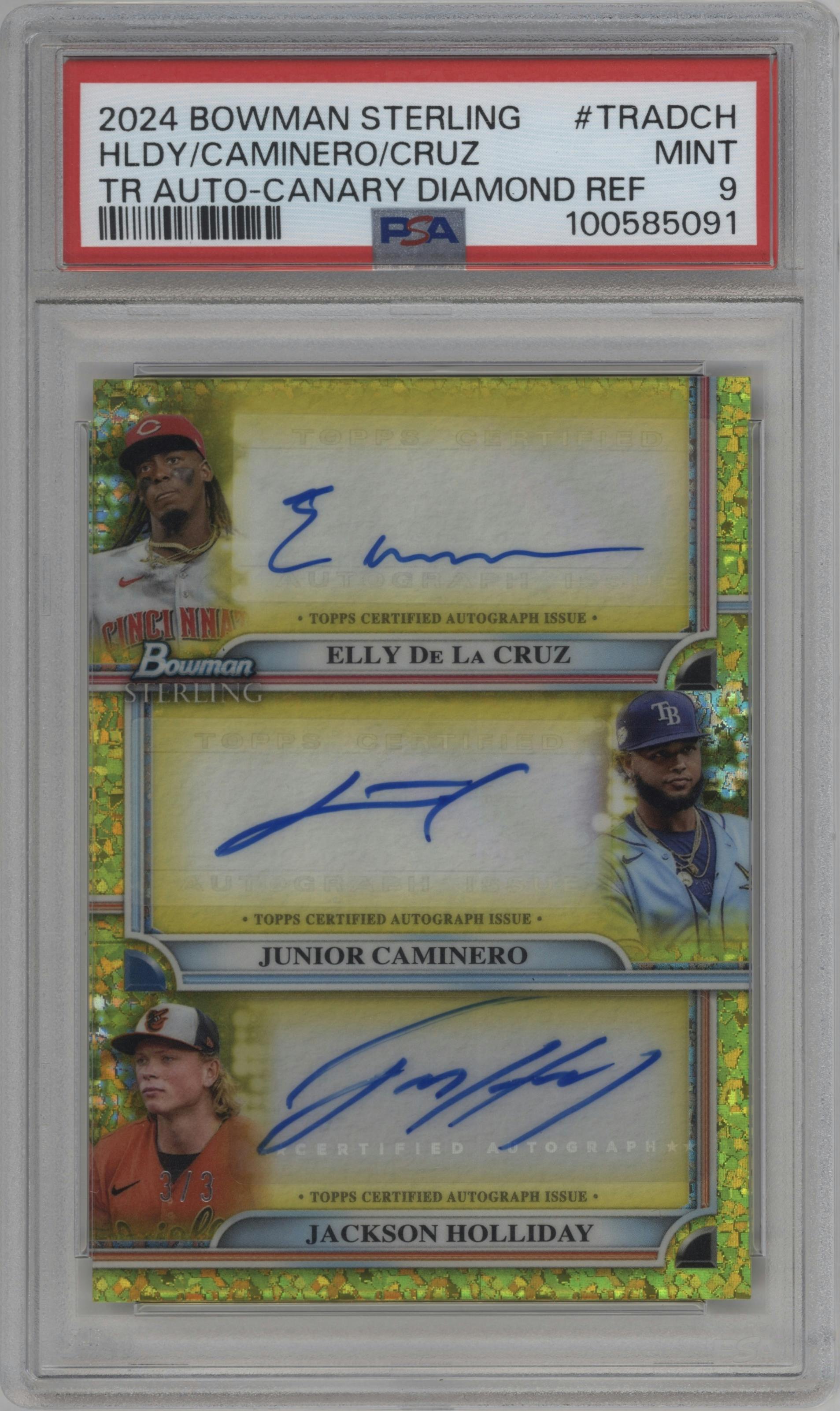 Jackson Holliday/Junior Caminero/Elly De La Cruz