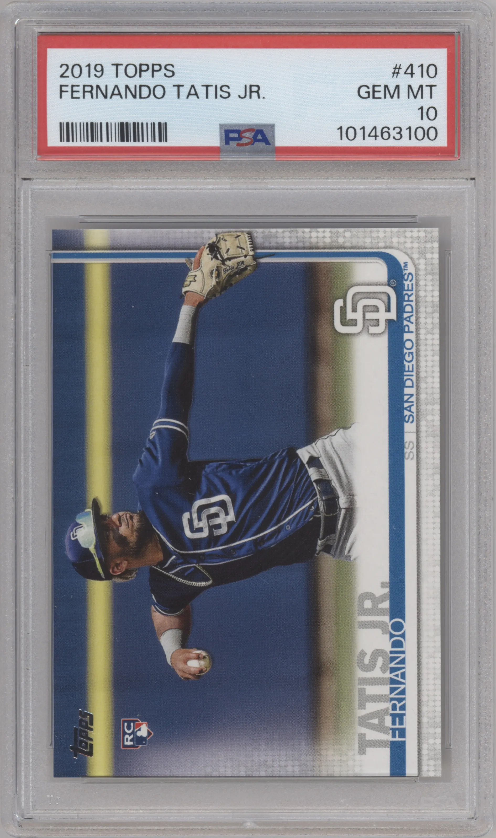 2019 Topps Series 2 Fernando Tatis Jr. PSA 10