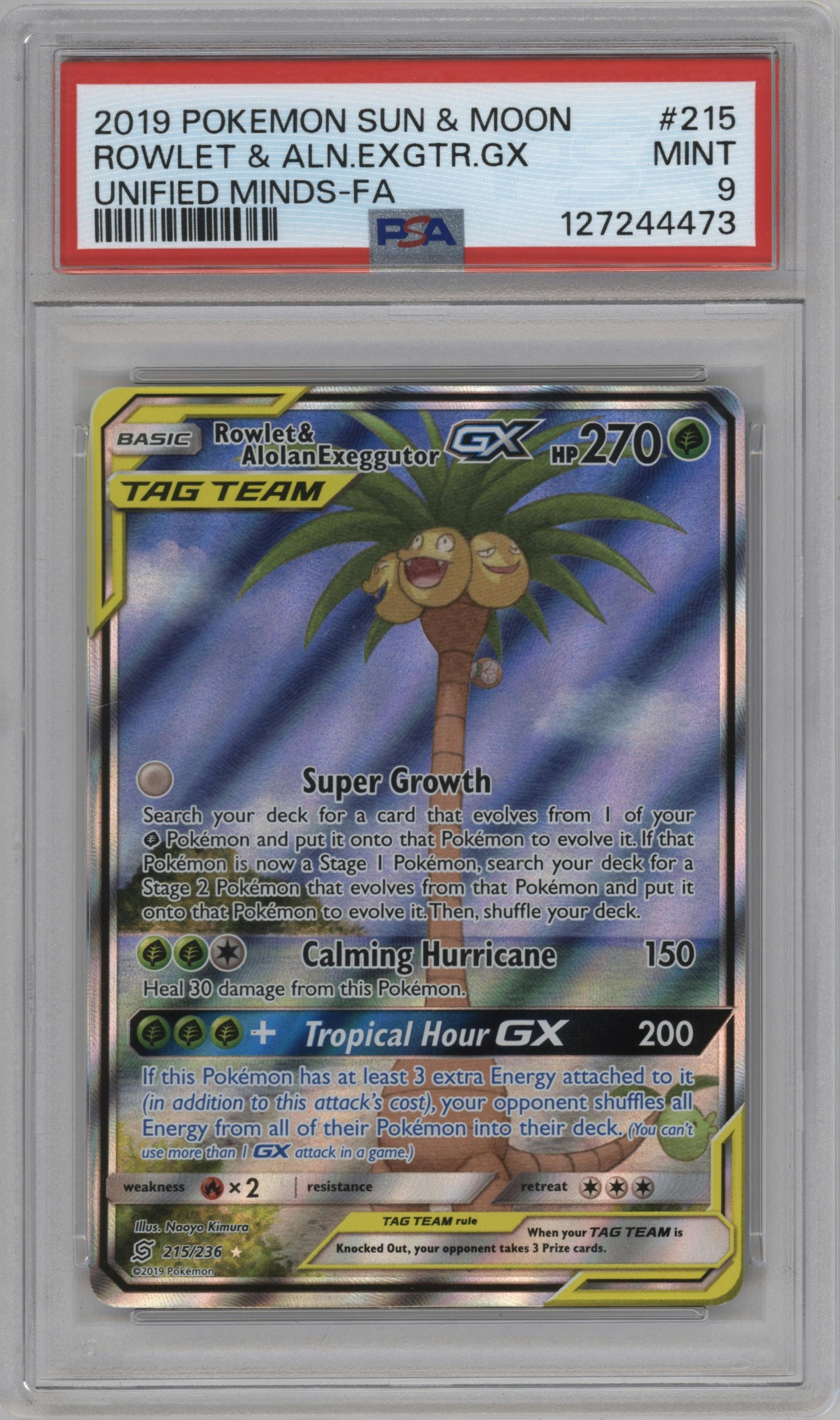 Rowlet/Alolan Exeggutor GX