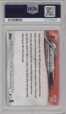 Justin Upton/Shohei Ohtani/Mike Trout from the 2018 Topps Update set graded by PSA and given an overall grade of 10.