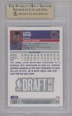 Chris Bosh from the 2003-04 Topps Chrome set featuring a Refractor parallel graded by Beckett and given an overall grade of 9.5.